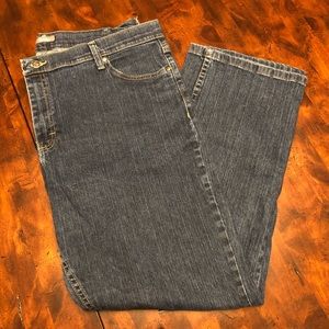 (Hold for Sharon) Dark Blue Cabela’s Jeans 18 shor